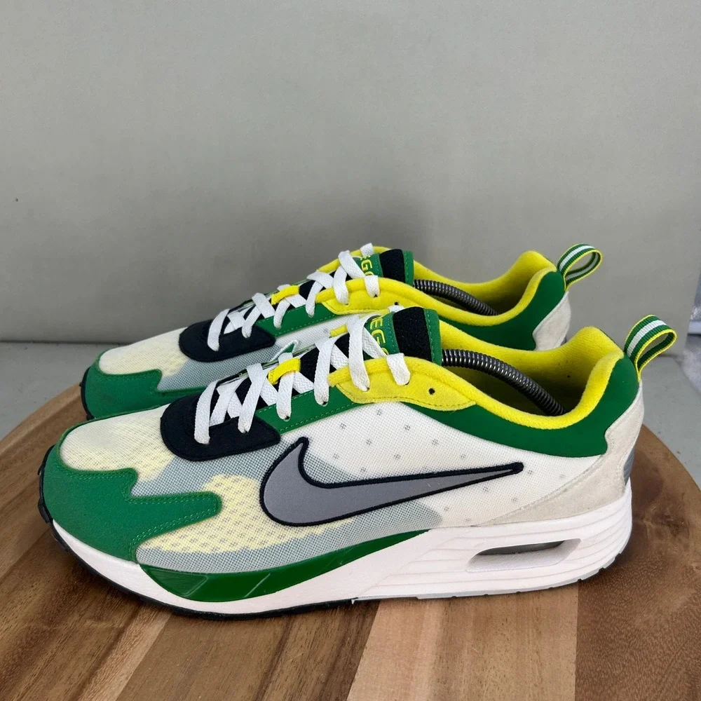 Nike Air Max Solo Oregon Ducks Green Yellow White FZ4837-001 Mens Size 12
